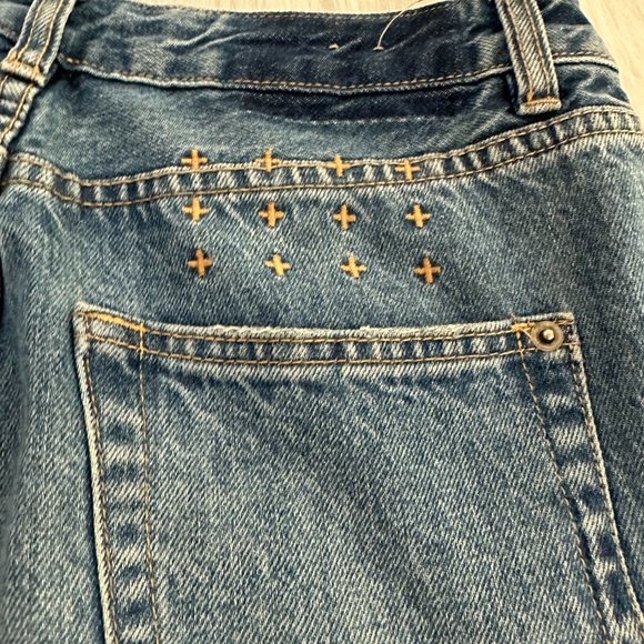 Ksubi Chlo Jeans Wasted Young American High Waist Relaxed Tapered Ankle Size 30 - Picture 5 of 15